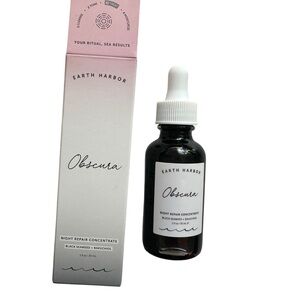 Earth Harbor Obscura Black Seaweed Bakuchiol Night Repair Concentrate 1 Floz